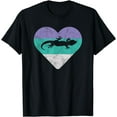 thumbnail image 1 of Gecko Retro Lizard Gift For Women or Girls T-Shirt, 1 of 4