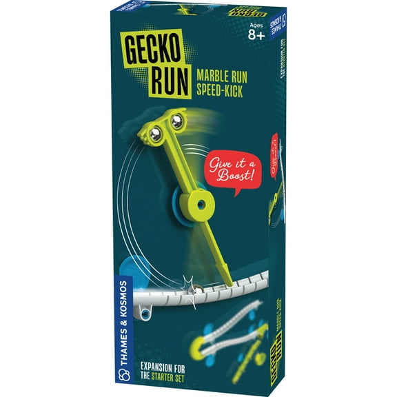 Gecko Run: Marble Run Speed-Kick Expansion Pack, (Hardcover)