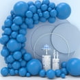 thumbnail image 1 of Gecter 110 Pcs Blue Balloon Garland Kit, 5-18'' Rubber Balloons for Baby Shower & Birthday Decor, 1 of 16