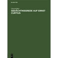 thumbnail image 1 of Gedächtnissrede Auf Ernst Curtius, (Hardcover), 1 of 1