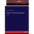 thumbnail image 1 of Gedichte von Gottfried August BÃ¼rger: 1. Teil, (Paperback), 1 of 1