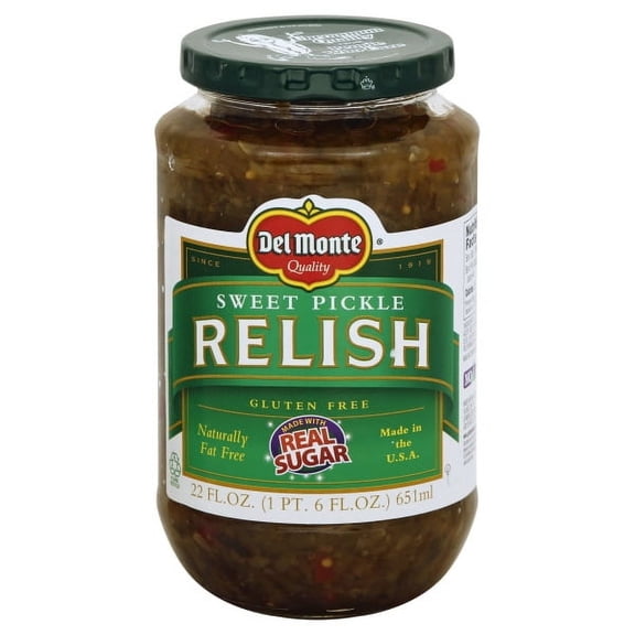 Gedney Foods Del Monte Relish, 22 oz