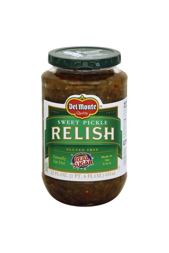 Gedney Foods Del Monte Relish, 22 oz