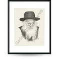 thumbnail image 1 of Gedolim Portraits 11 x 14 In. Wall Art - Rav Chaim Kanievsky, 1 of 1