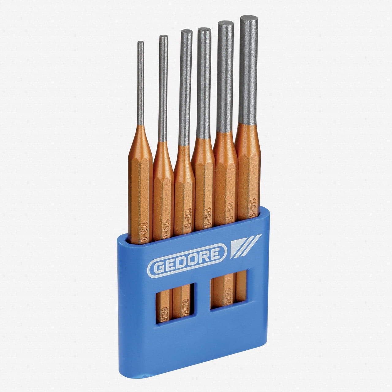 【新着商品】Gedore ピンポンチセット 116 A Gedore 116 A Pin punch set 6 pcs in plastic holder - Walmart.com