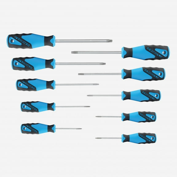 Gedore 2163 TX-010 3C-Screwdriver set 10 pcs TORX T7-T40