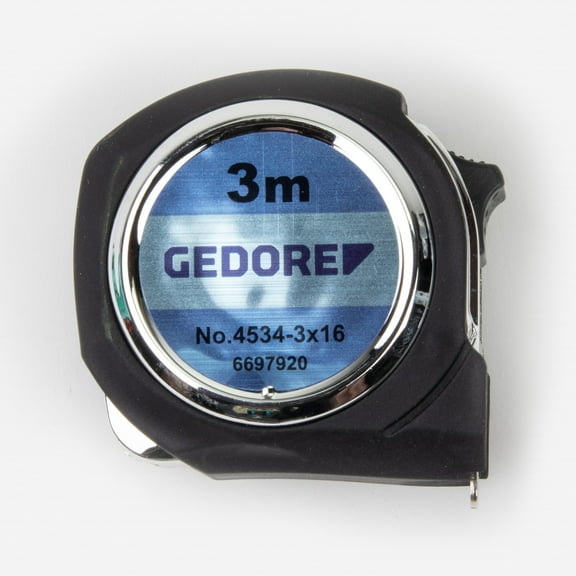 Gedore 4534-3 Steel tape measure 3 m