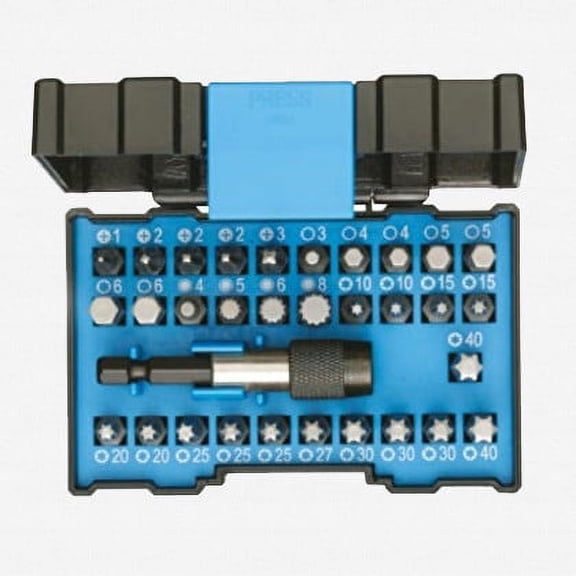 Gedore 666-032-J Bit Box Industry - 32 Piece Bit Set