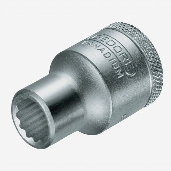 Gedore D 19 5/8W British Standard Whitworth Socket 1/2" Drive, 5/8 W