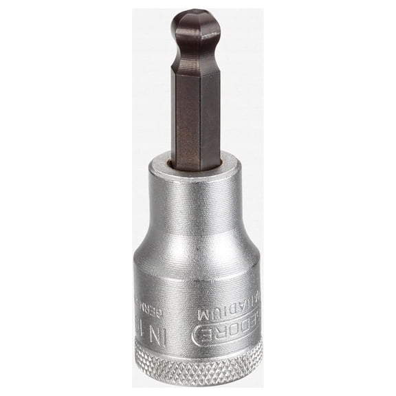Gedore IN 19 K 14 Screwdriver bit socket 1/2" ball-end in-hex 14 mm