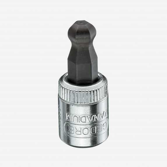 Gedore IN 20 K 5 Screwdriver bit socket 1/4" ball-end in-hex 5 mm