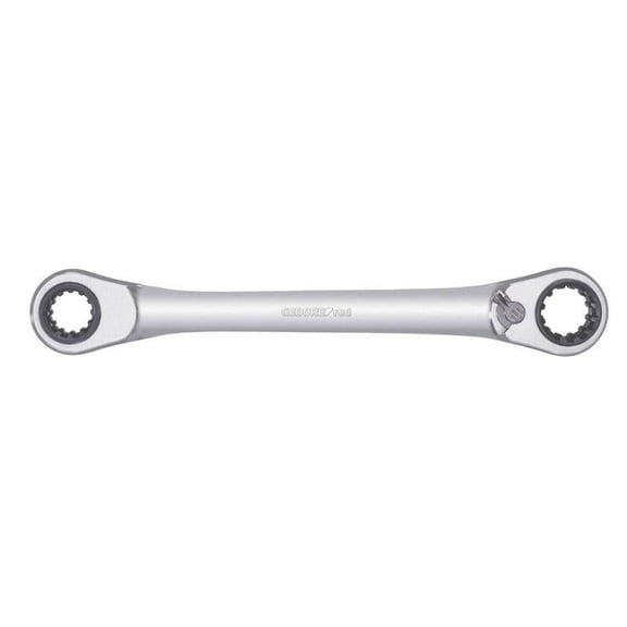 Gedore R07501019 Double Ring Ended Ratchet Spanner 10?13 & 17x19 mm