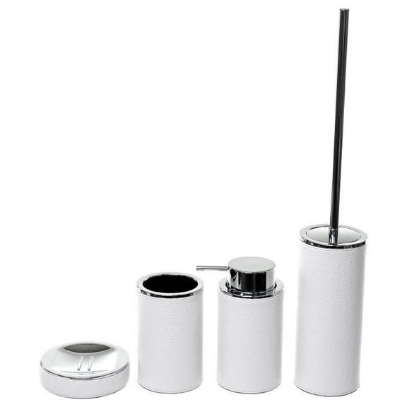 Nameeks Ac100 Gedy Bathroom Accessories Set - White