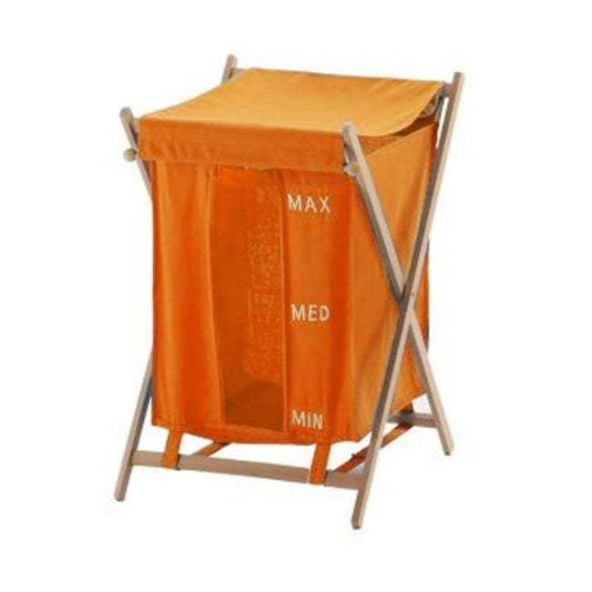 Nameeks Gedy BU38-67 Gedy Free Standing Laundry Basket - Orange