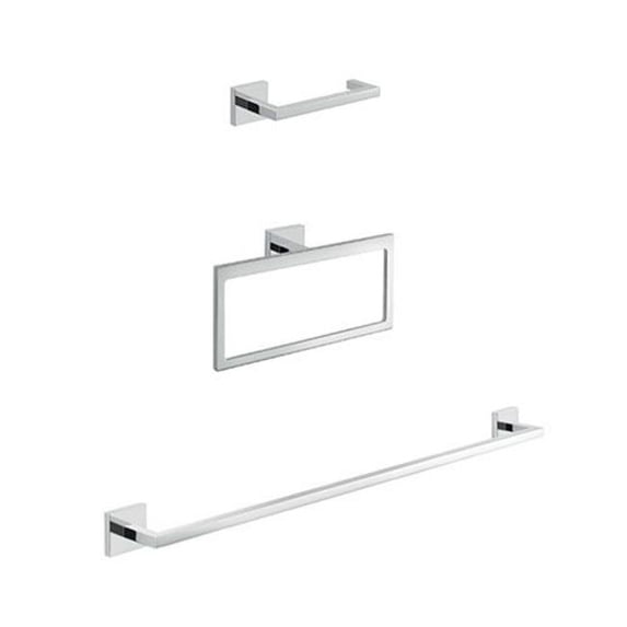 Nameeks Gedy ELBA1400 Gedy Bathroom Accessories Set - Chrome