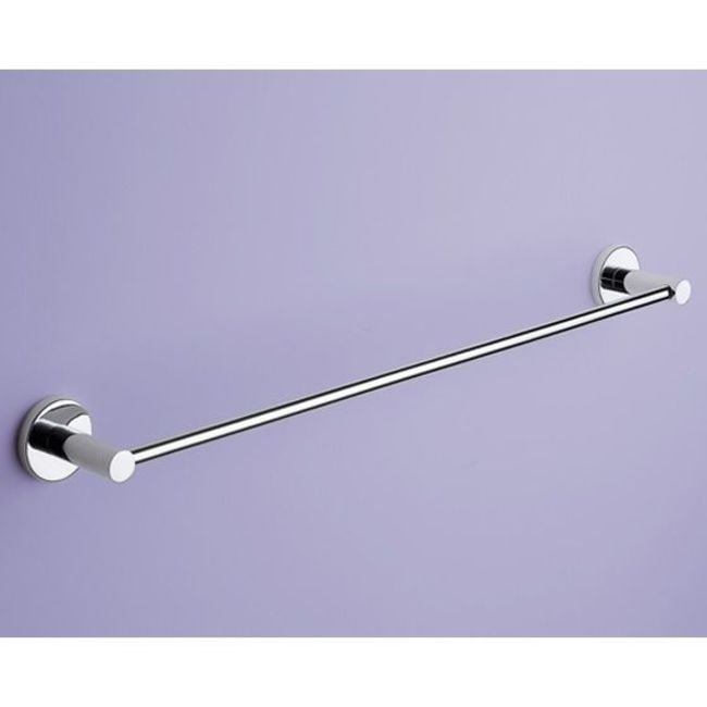 Felce 22-Inch Polished Chrome Wall Mounted Towel Bar