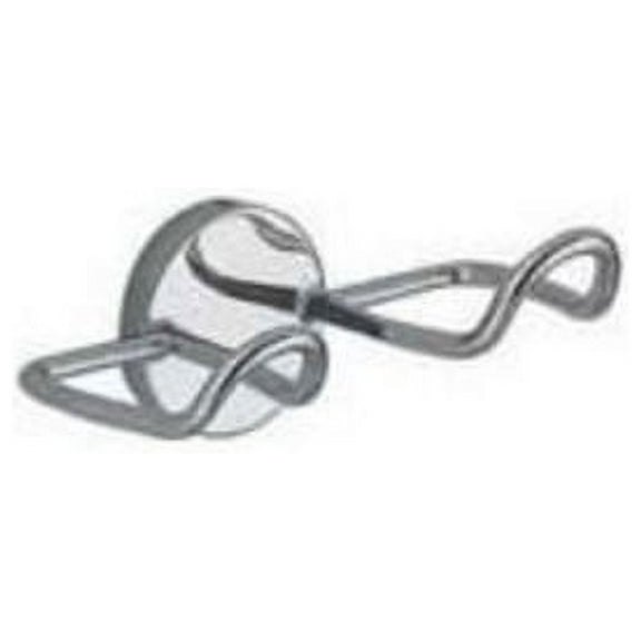 Nameeks 4726 Futura Double Robe Hook - Chrome