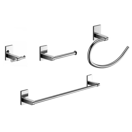 Nameeks Gedy MNE1800-13 Gedy Bathroom Accessories Set - Chrome