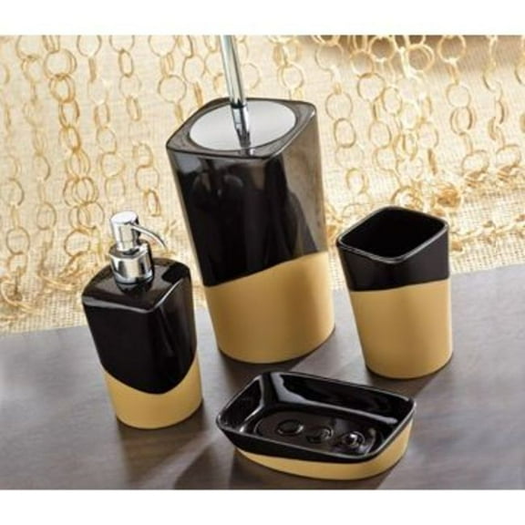 Nameeks Na100 Gedy Bathroom Accessories Set - Black