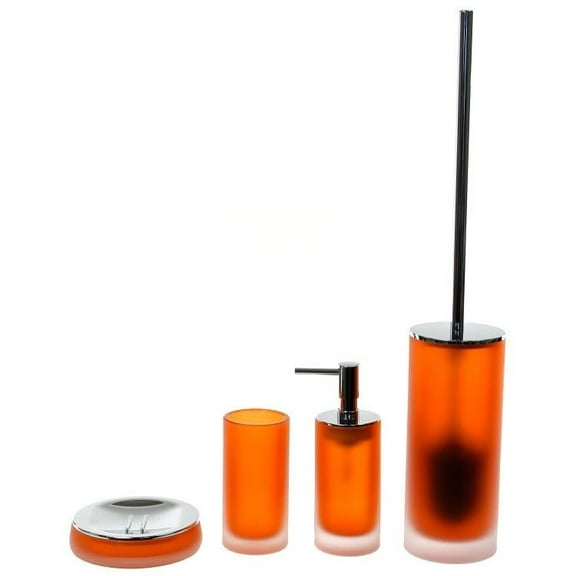 Nameeks Ti181 Gedy Bathroom Accessories Set - Orange