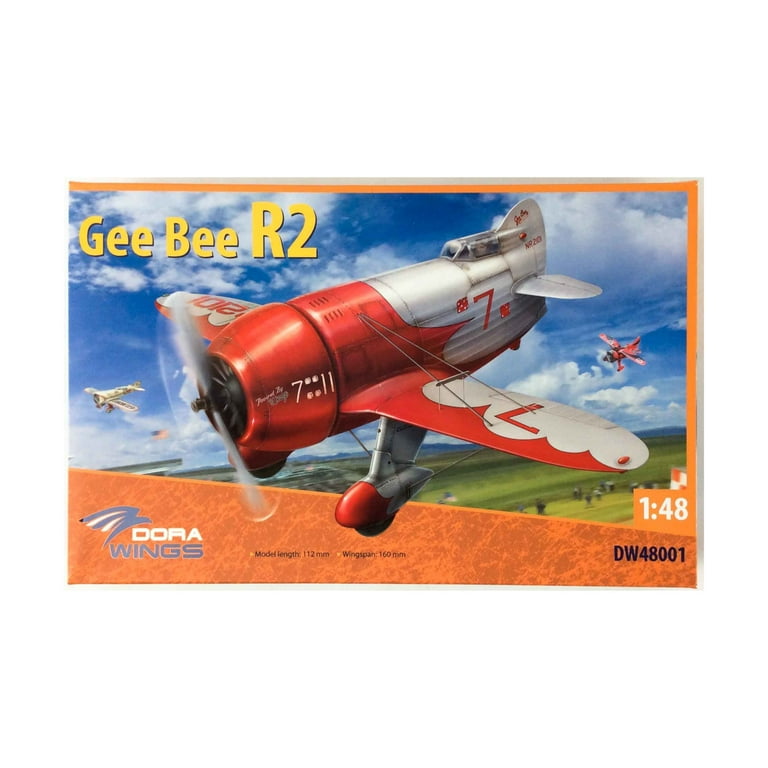 Dora Wings 1/48 Scale Kit - Gee Bee Super Sportster R2 - DW48001 Dora Wings 1/48 Scale Kit - Gee Bee Super Sportster R2 - DW48001