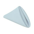 thumbnail image 1 of Gee Di Moda Cloth Napkins - 17 x 17 Inch Baby Blue Solid Washable Polyester Dinner Napkins - Set of 12 Napkins with Hemmed Edges - Great for Weddings, Parties, Holiday Dinner & More, 1 of 2