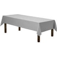 thumbnail image 1 of Gee Di Moda Rectangle Tablecloth - 90 x 156 Inch |Charcoal Rectangular Table Cloth for 6 Foot Table in Washable Polyester | Great for Buffet Table, Parties, Holiday Dinner, Wedding & Baby Shower, 1 of 2