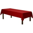 thumbnail image 1 of Gee Di Moda Tablecloth Rectangle, 60" x 102", Red, Polyester - Buffet, Parties, Holidays, 1 of 8