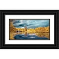 thumbnail image 1 of Gee, Tonee 24x14 Black Ornate Wood Framed with Double Matting Museum Art Print Titled - Majolan-the Lake, 1 of 4