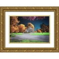 thumbnail image 1 of Gee, Tonee 32x23 Gold Ornate Wood Framed with Double Matting Museum Art Print Titled - Gradignan-Glasshouse I, 1 of 4