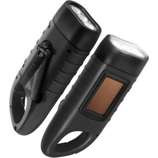 Solar Powered Flashlights, 9 Function HaloXT - 4 Pack