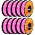thumbnail image 1 of Geeetech 1.75mm PLA 3D Printer Filament, 10kg Spool (22lbs), Dimensional Accuracy +/- 0.03mm,Pink, 1 of 7