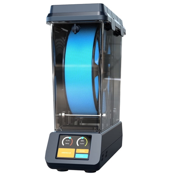 Geeetech D1 3D Printer Filament Dryer Box, 30C90C High-Temperature Heated Dehydrator, Touch Control, Detachable & Airtight Storage for 1.75mm/2.85mm PLA/PETG/TPU/ABS/ASA/PC and PA