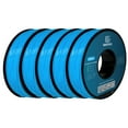 thumbnail image 1 of Geeetech neatly wound lake blue ABS filament 1.75mm 3D printer filament 1kg (2.2lbs), dimensional accuracy +/- 0.03 mm, suitable for most FDM 3D printers（5pcs）, 1 of 8