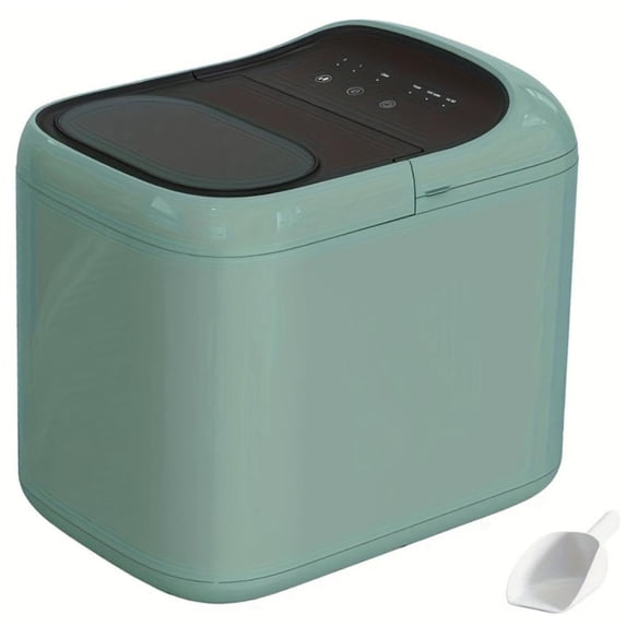 33lbs Ice Maker with UV Cleaning, One-Touch Portable Countertop Ice Machine, Sage Green
