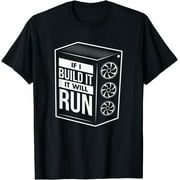 Geek Chic: The Ultimate PC Builder Shirt for Tech Enthusiasts and Gamers - Perfect Gift for Computer Geeks!