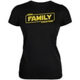 thumbnail image 1 of Geek Family Vacation Juniors Soft T Shirt Black MD, 1 of 1