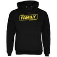 thumbnail image 1 of Geek Family Vacation Mens Hoodie Black SM, 1 of 1