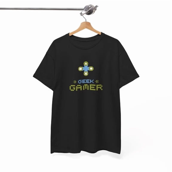 Geek Gamer T-Shirt S-5XL, Gaming Tee For Top Players, Game Graphic Shirt, Vintage Birthday Gift