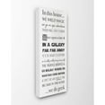 thumbnail image 1 of Geek House Inspirational Family Word Design XL Stretched Canvas Wall Art by Daphne Polselli, 1 of 6