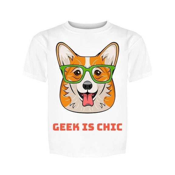 Geek Is Chic Tee Girl's -Image by Shutterstock