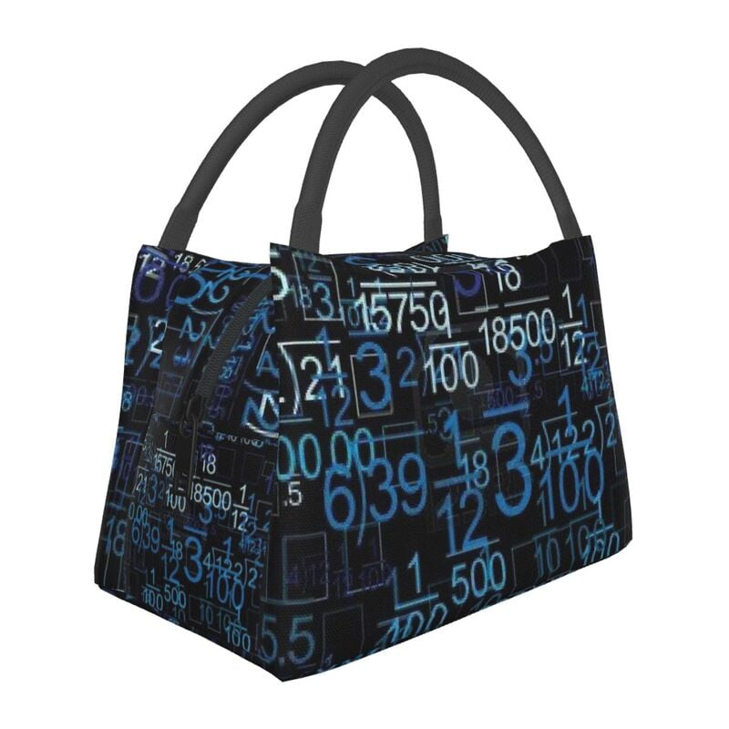 Geek Math Joke Insulated Lunch Bag for Camping Travel Mathematics ...