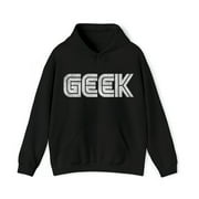 Geek Retro Graphic Hoodie Sweatshirt, Sizes S-5XL