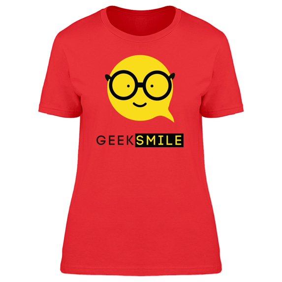 Geek Smiley T-Shirt Men -Image by Shutterstock, Male 3X-Large