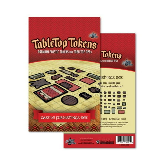 Geek Tank Games Castle Furnishings Set New