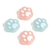 GeekShare 4PCS Switch Thumb Grips, Soft Silicone Joystick Caps for Switch 1/OLED/Lite,Cat Paw Shape