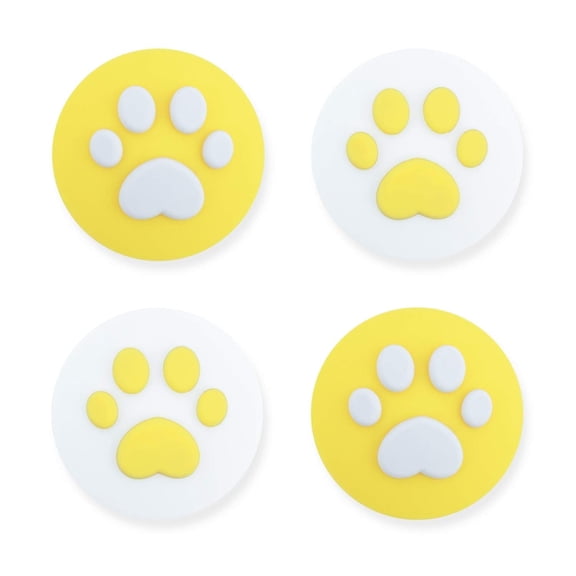 GeekShare Thumb Grip Caps Cat Paw Joystick Cover for Nintendo Switch/OLED/Lite 4PCS -