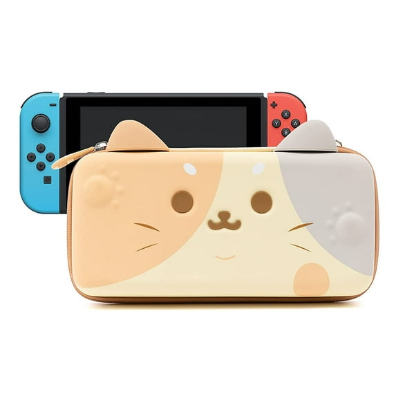 GeekShare Cat Ears Carry Case for Nintendo Switch OLED Hardshell ...