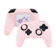 GeekShare Cat Paw Protective Cover for regular Switch Pro Controller Anti-Slip Soft Shell Silicone Skin Pink