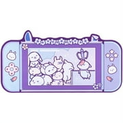 GeekShare Cute Bunny Mouse Pad Non-Slip Rubber Desk Mat for Keyboard and Mouse for Gaming,Working